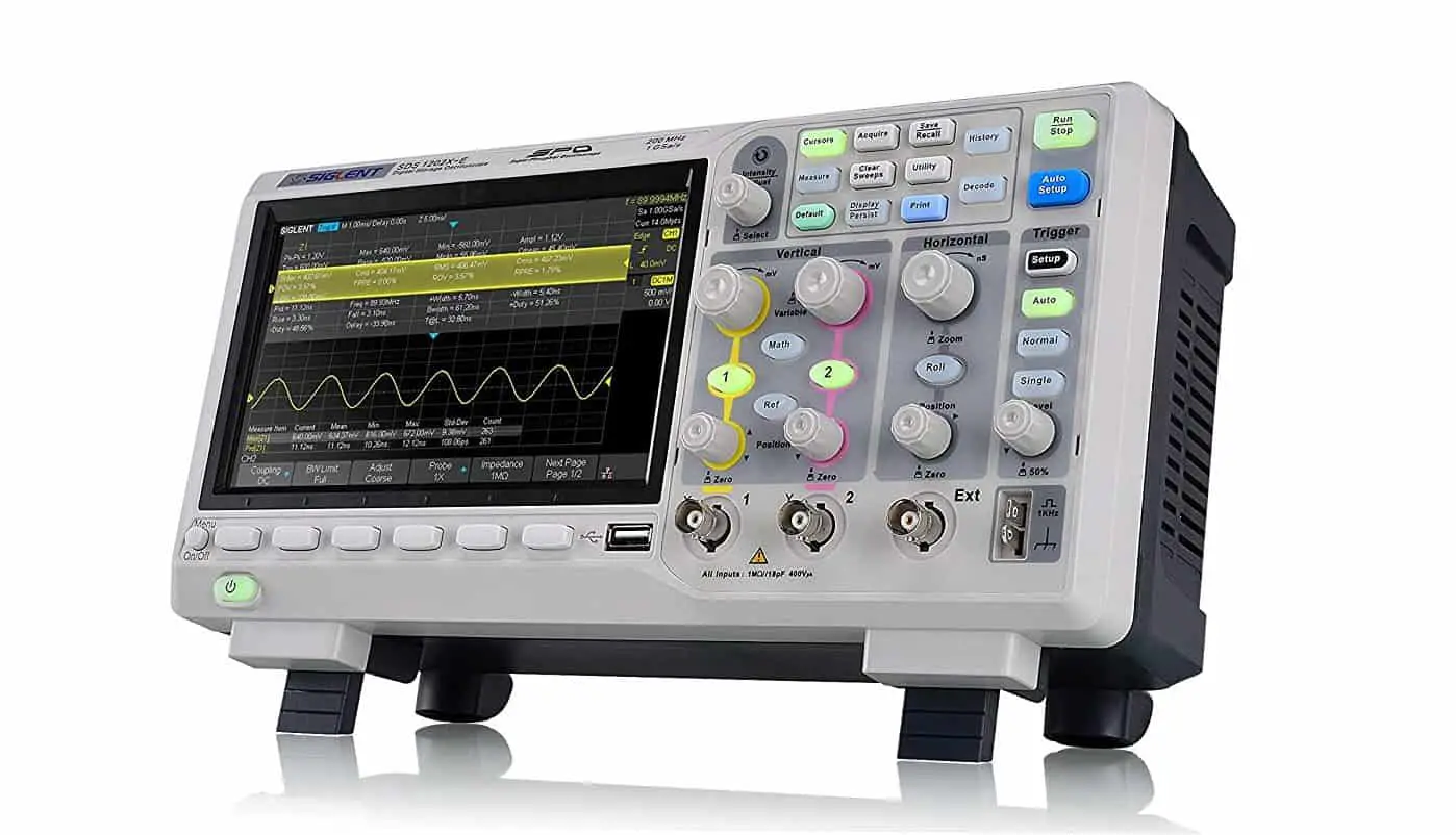 Beste oscilloscoop voor hobbyisten - Siglent Technologies SDS1202X-E