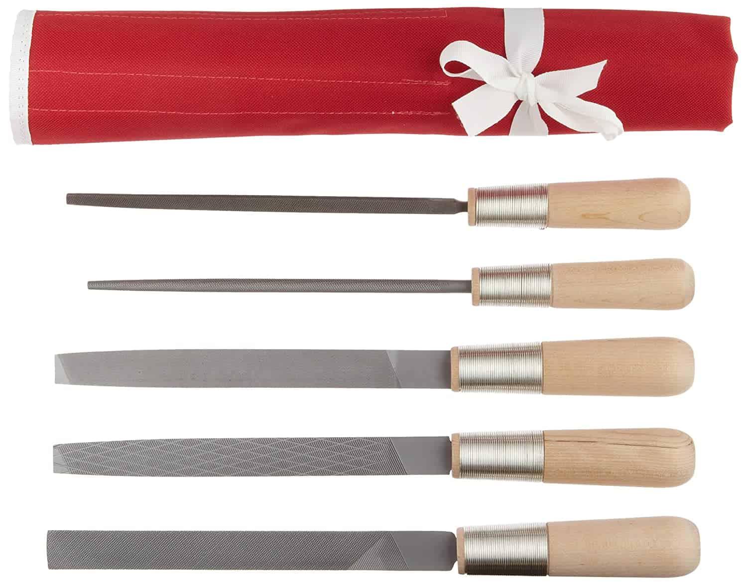 ʻO ka hoʻonohonoho waihona holoʻokoʻa maikaʻi loa: SIMONDS 5-Piece Hand File Set