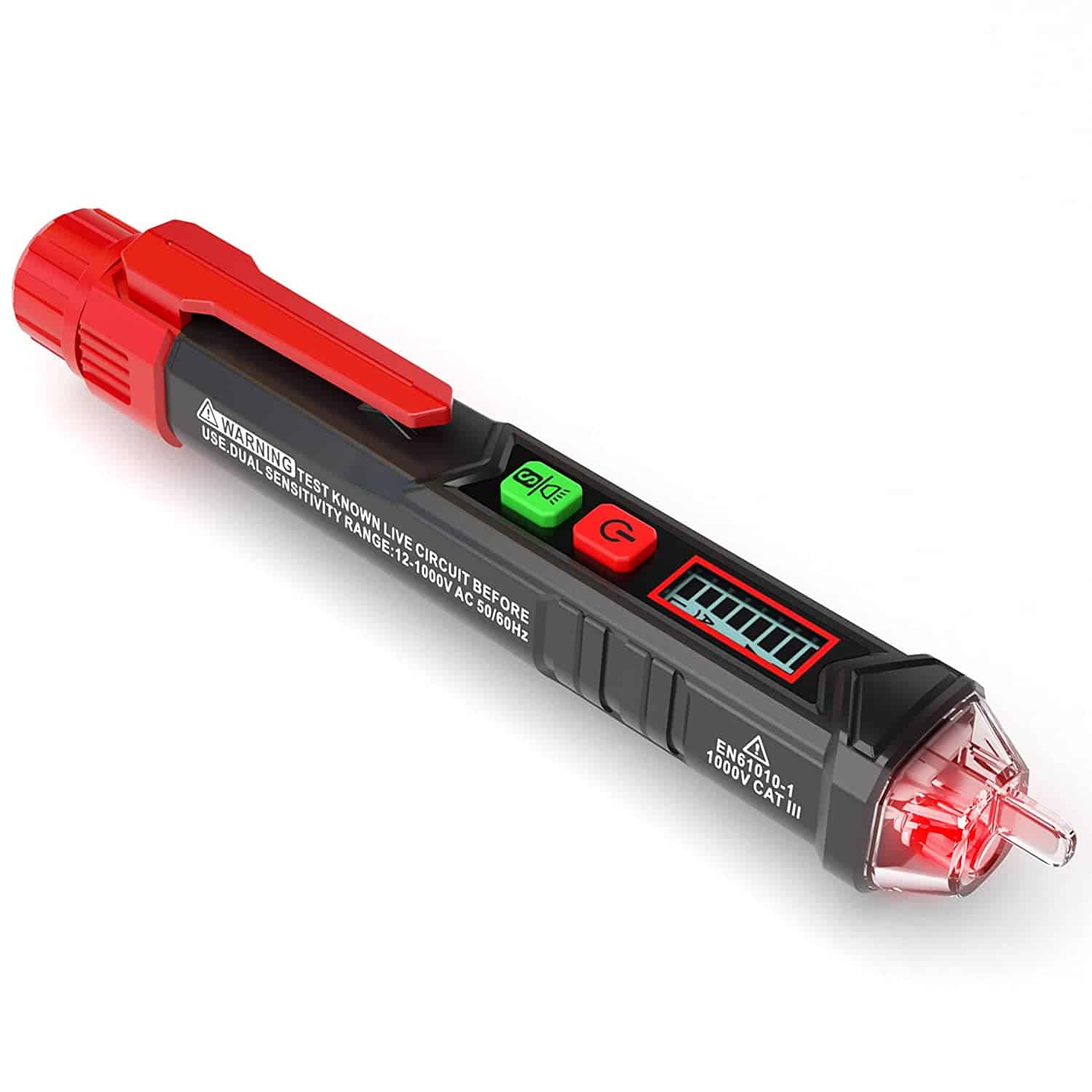 Best overall voltage tester- KAIWEETS Non-Contact with Dual Range