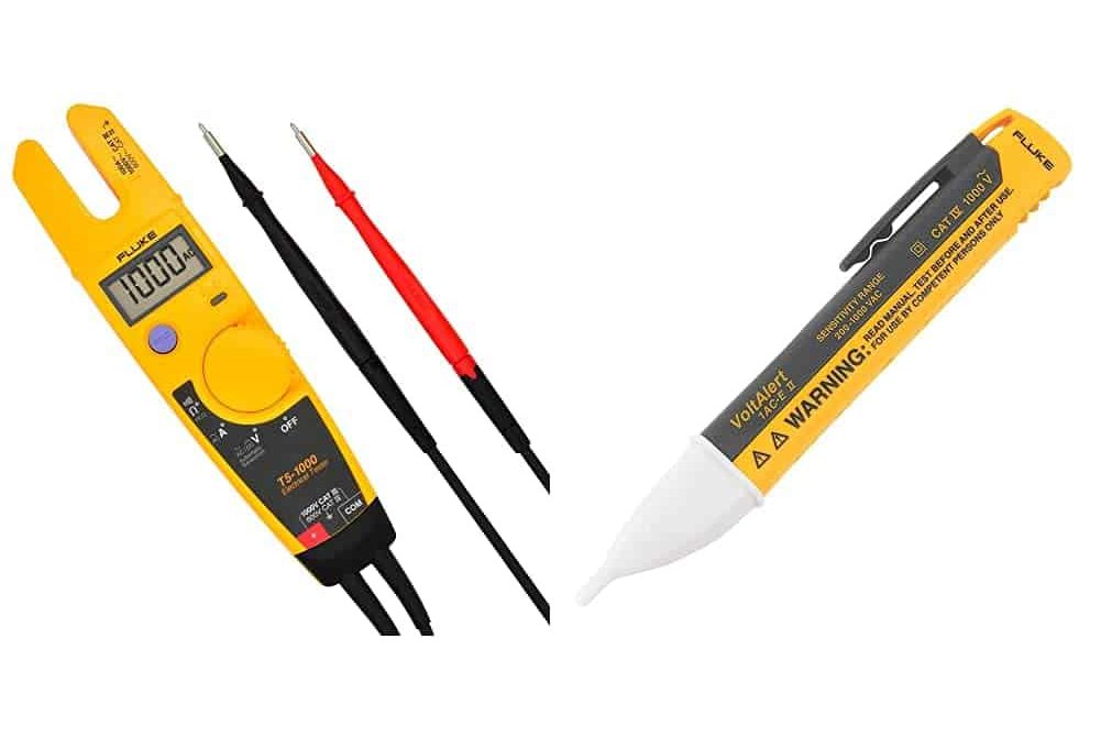 Beste combopakket voor spanningstesters: Fluke T5-1000 1000 volt elektrische tester