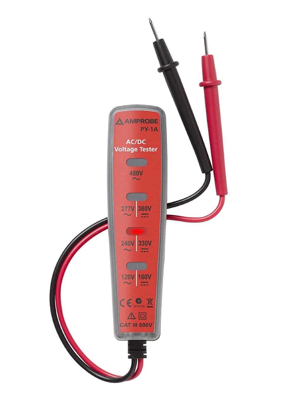 Best voltage tester for working in tight spaces: Amprobe PY-1A Voltage Tester