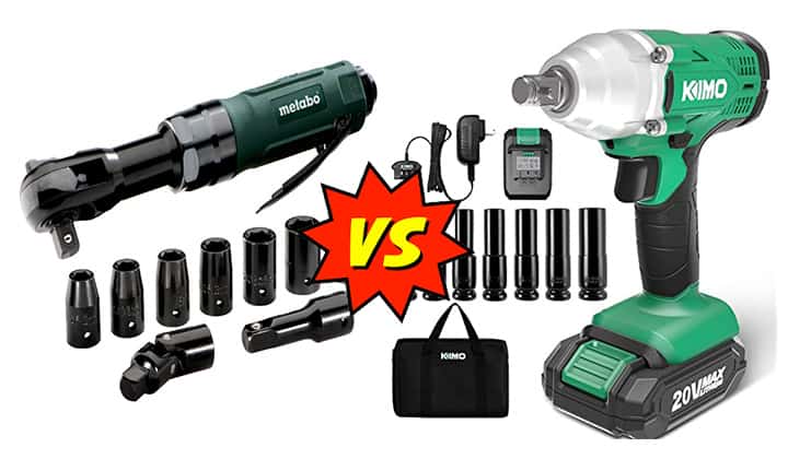 Huab cua-Ratchet-VS-Impact-Wrench