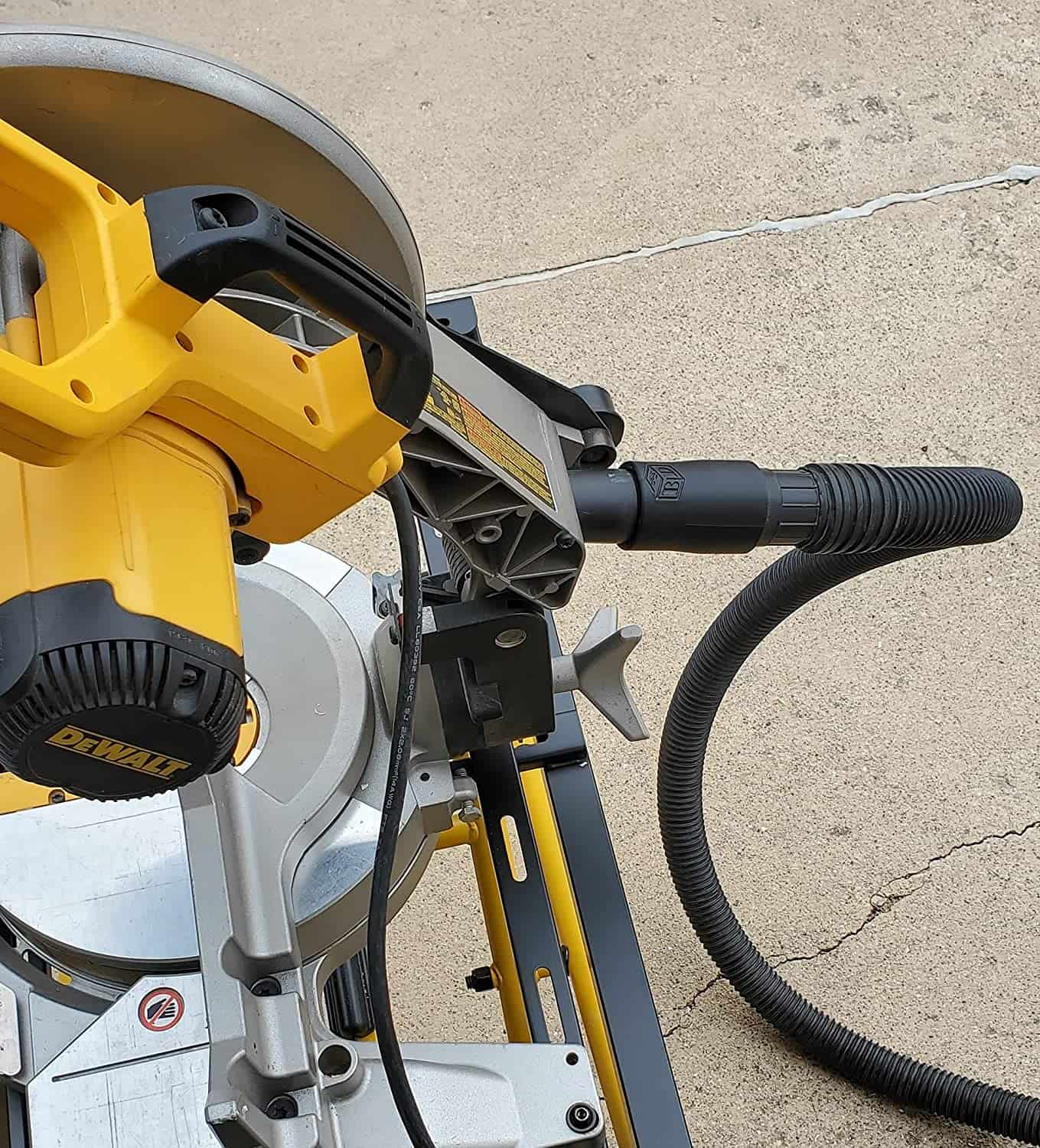 B3D Miter Saw վակուումային ադապտերների փոշու հավաքածու