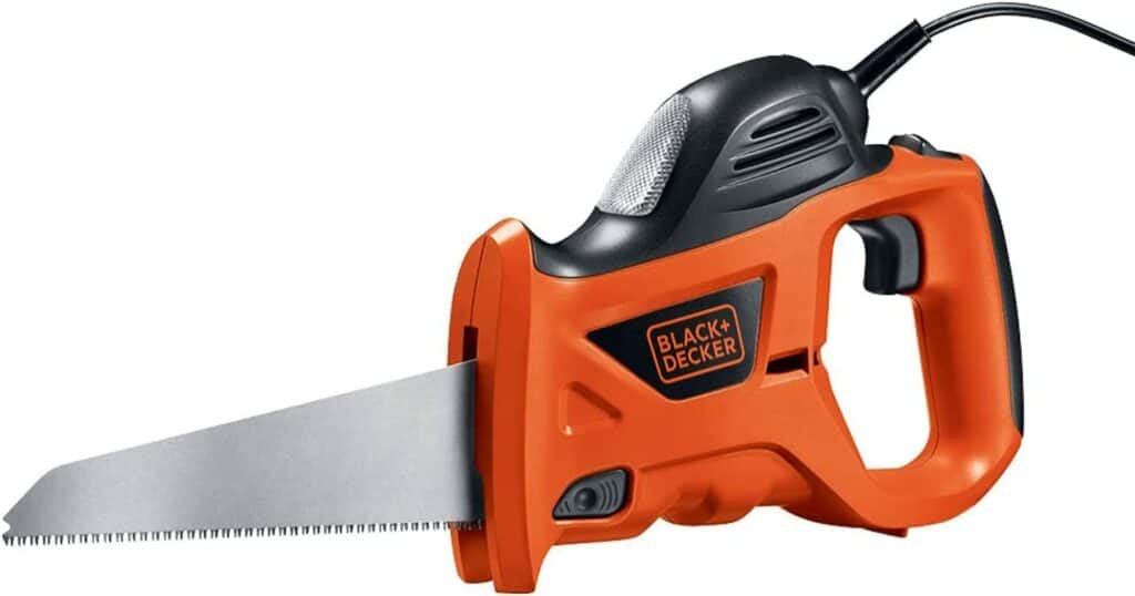 BLACK+DECKER PHS550B Sega manuale alimentata da 3.4 Amp cù borsa di almacenamento