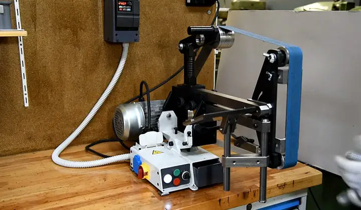 Belt-Sander-for-Knife-Making