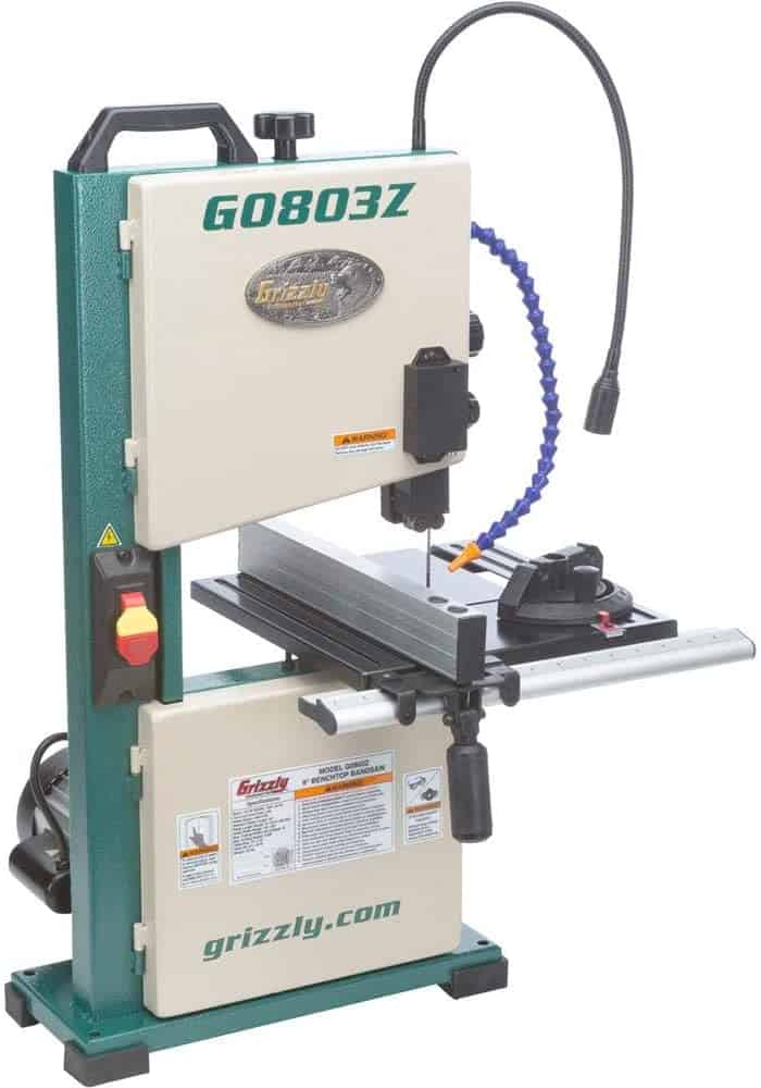 Lazer bələdçili ən yaxşı lent testerəsi: Grizzly Industrial G0803Z