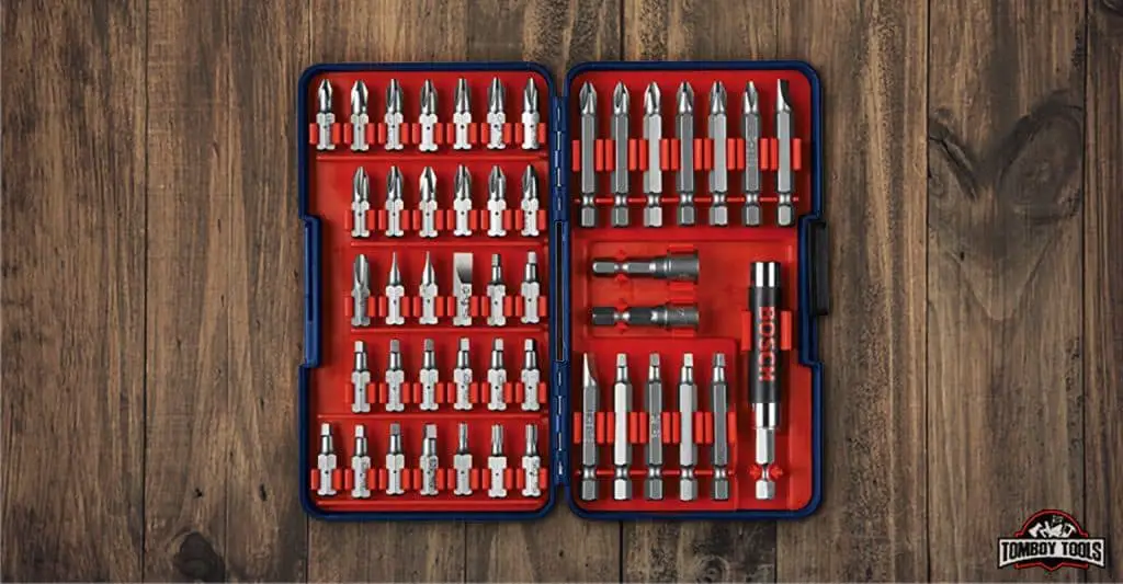 Bosch T4047 Multi-Size Screwdriver Bit Set