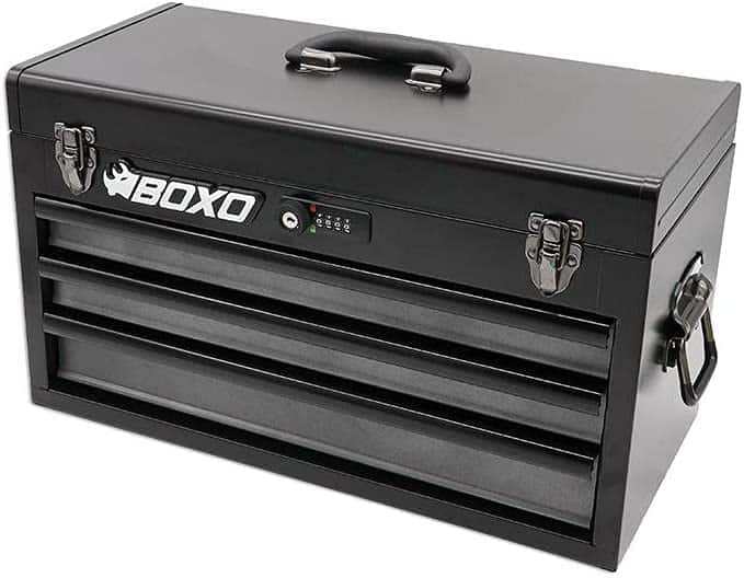 Boxo USA 3 Laci Steel Toolbox