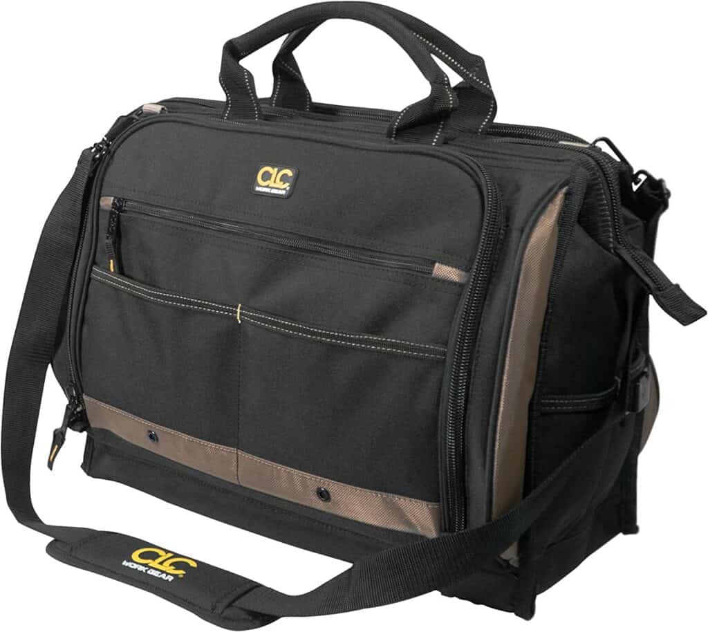 CLC Custom LeatherCraft 1539 Multi-Compartment 50 Pocket Tool Bag – beste gereedschapstas voor elektriciens