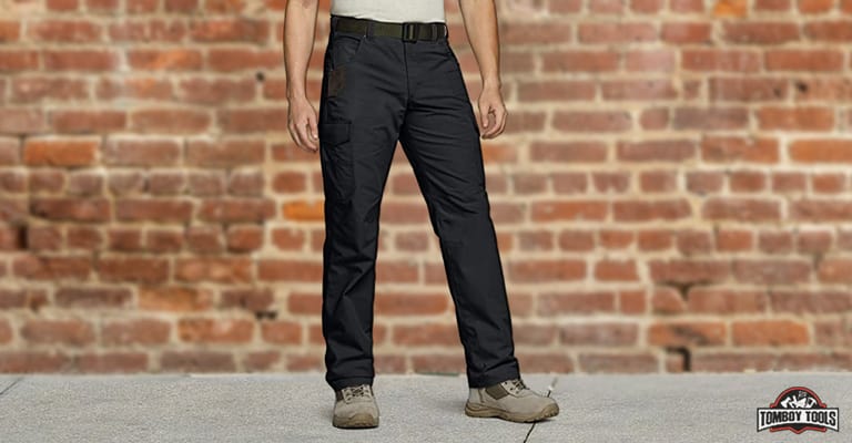 CQR Men's Ripstop Work Pants, Water Repellent Tactical Pant