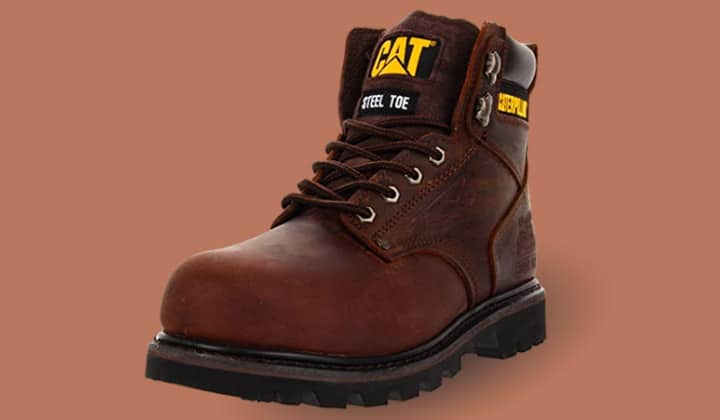 Caterpillar-Uomo-Second-Shift-Steel-Toe-Work-Boot