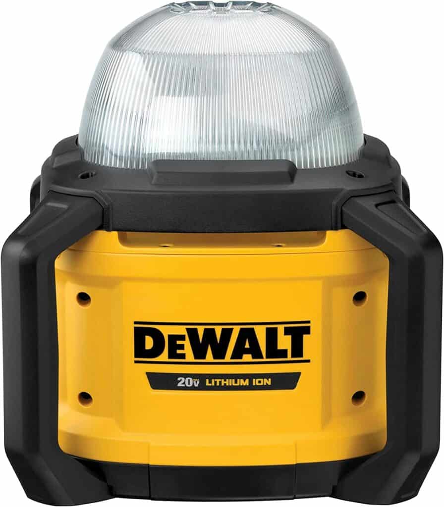 DEWALT 20V MAX LED სამუშაო განათება, მხოლოდ ხელსაწყო (DCL074)