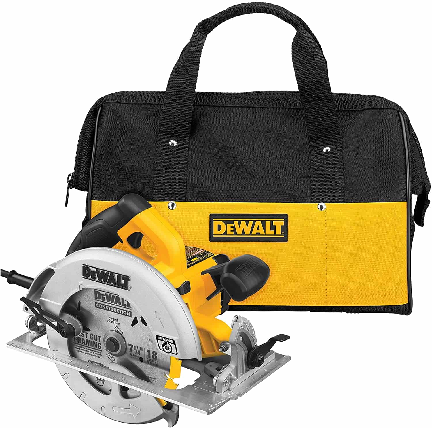 DEWALT 7-1: 4-Inci Da'ira Saw dwe575