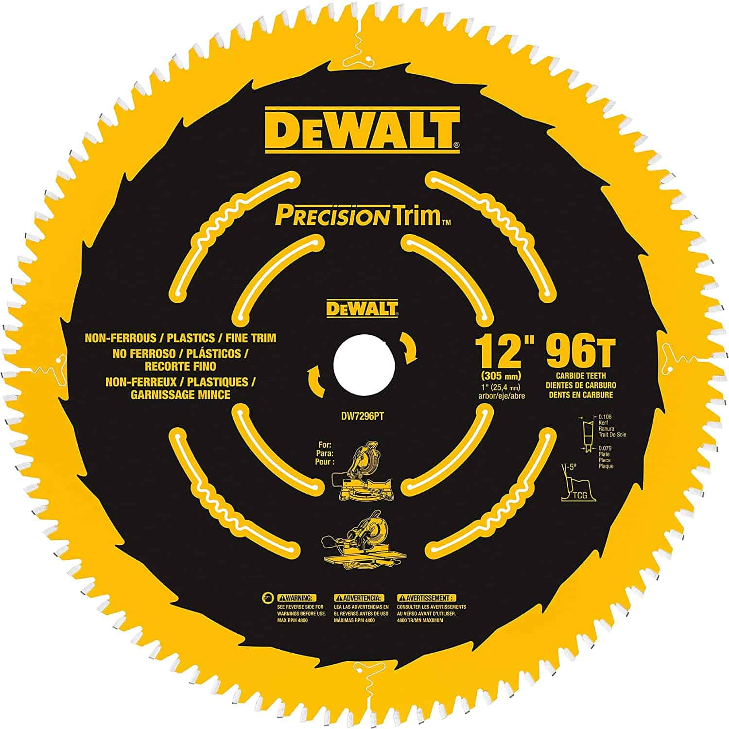 DEWALT- 96 კბილი (DW7296PT)