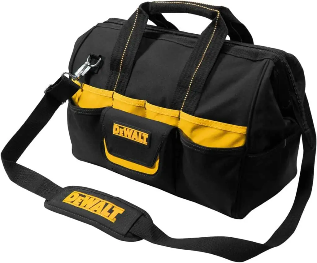 DEWALT DG5543 16 in. 33 Pocket Tool Bag - best tool bag for handyman