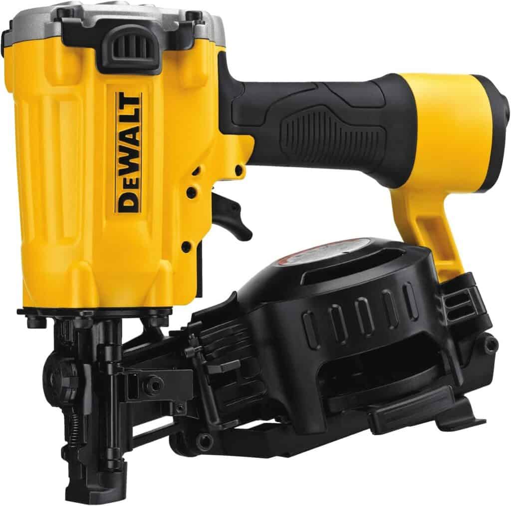 DEWALT DW45RN Pneumatic Coil Roofing Nailer