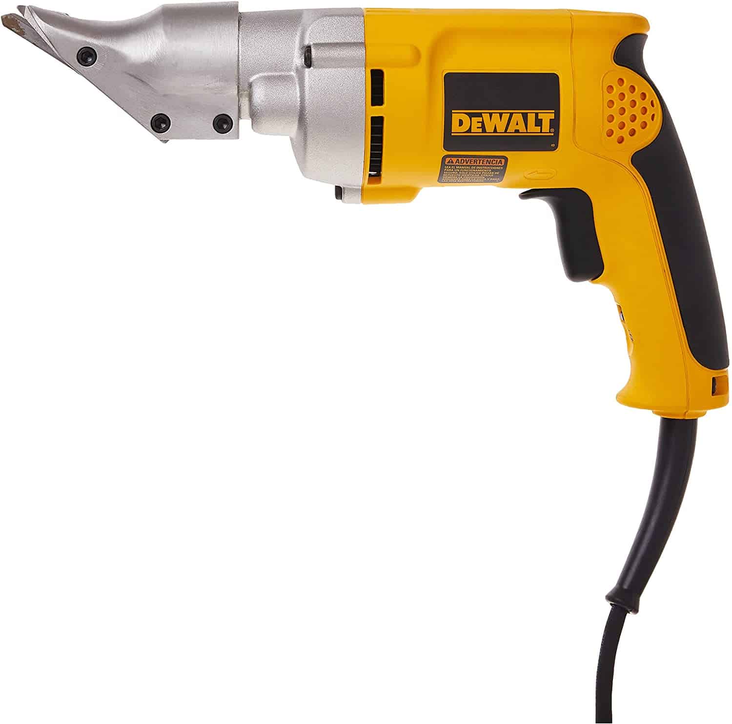 DEWALT Hlau Shear, Swivel Head, 18GA