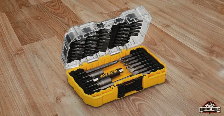 DEWALT Screwdriver Bit კომპლექტი მკაცრი კეფით