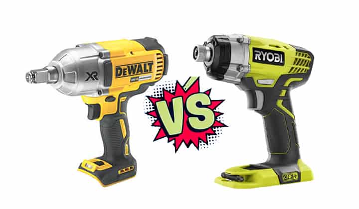 DeWalt-vs-Ryobi-Təsir Sürücüsü