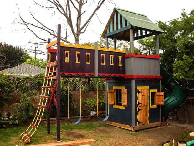 10 Free Elevated Playhouse Plans 10-free-elevated-playhouse-plans