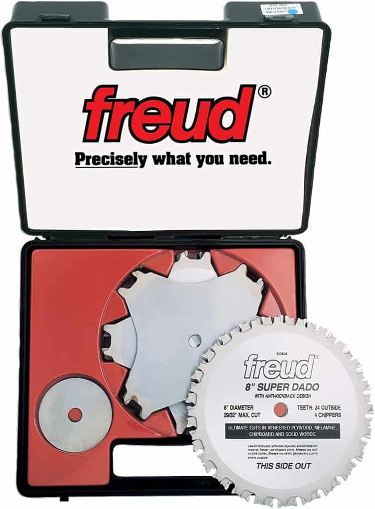 Freud SD508 8-inch super gestapeld dado-blad