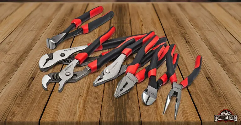 GEARWRENCH 7 Pc. Mixed Dual Material Plier Set - 82108