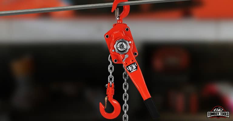 Happybuy Angkat Lever Blok Chain Hoist