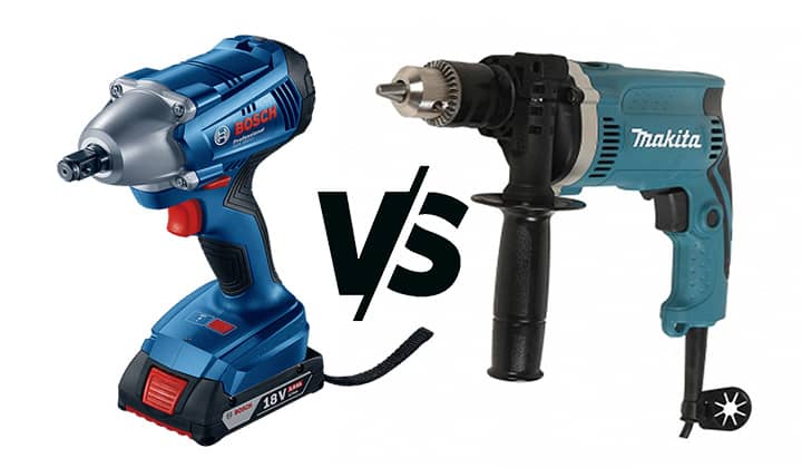 Slagmoersleutel-Vs-Hammer-Drill