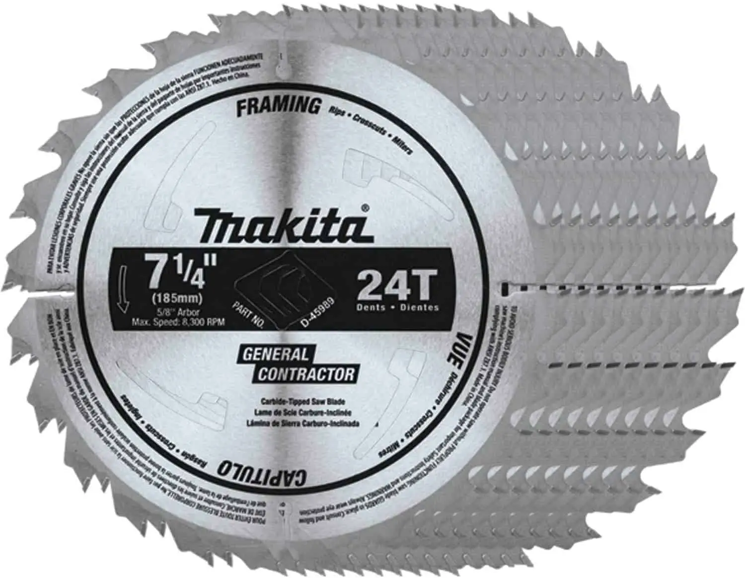 Makita D-45989-10 7 1/4 circular saw blade