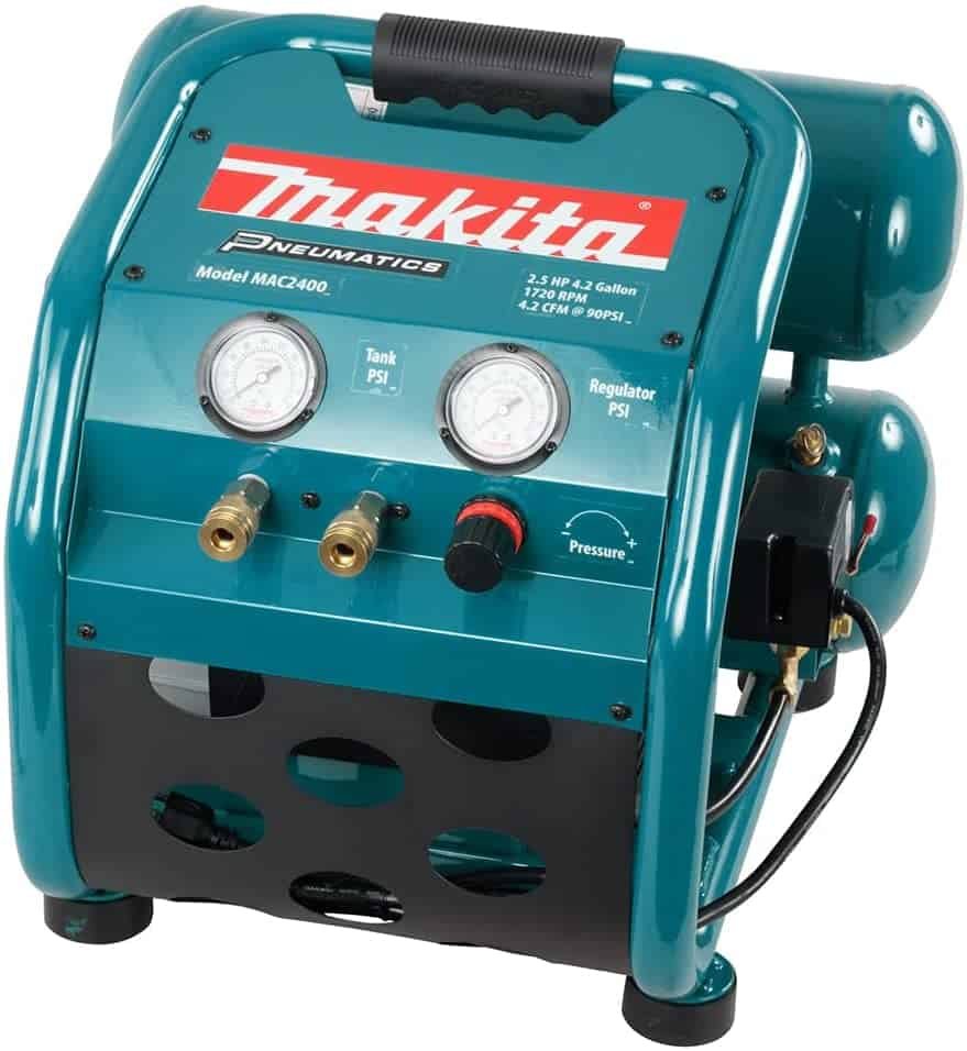 Makita MAC2400 2.5 HP ਬਿਗ ਬੋਰ ਏਅਰ ਕੰਪ੍ਰੈਸ਼ਰ