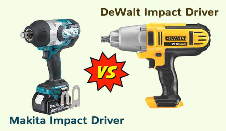 Ударний шуруповерт Makita проти DeWalt