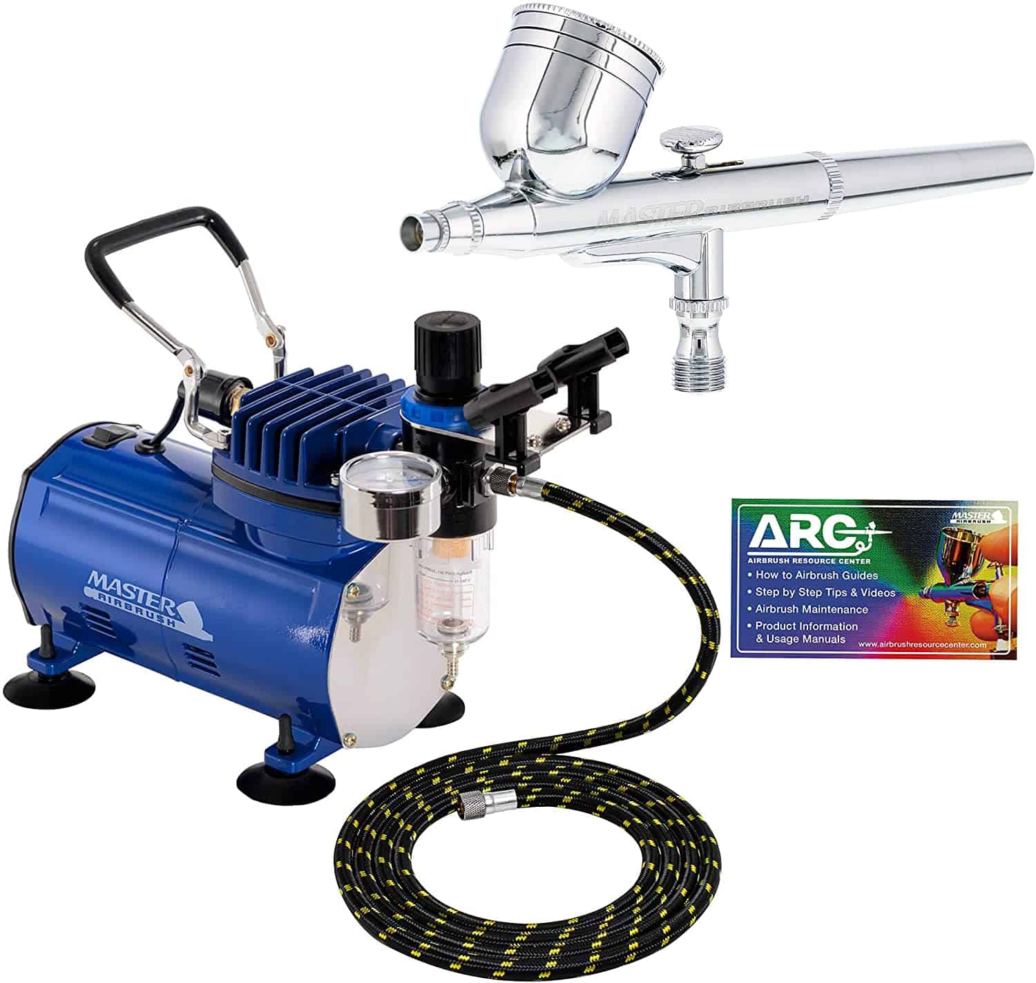 Master Airbrush Multi-purpose Gravity Feed Dual-action Airbrush