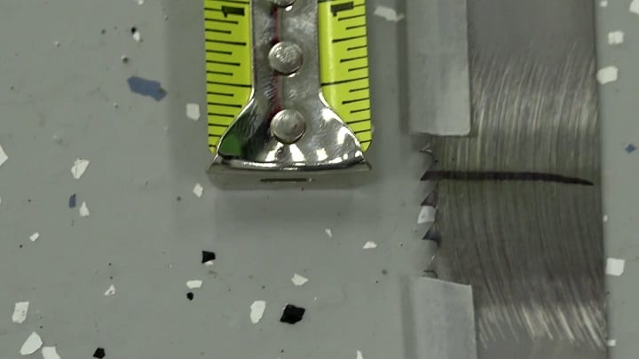 Measuring band saw wheels