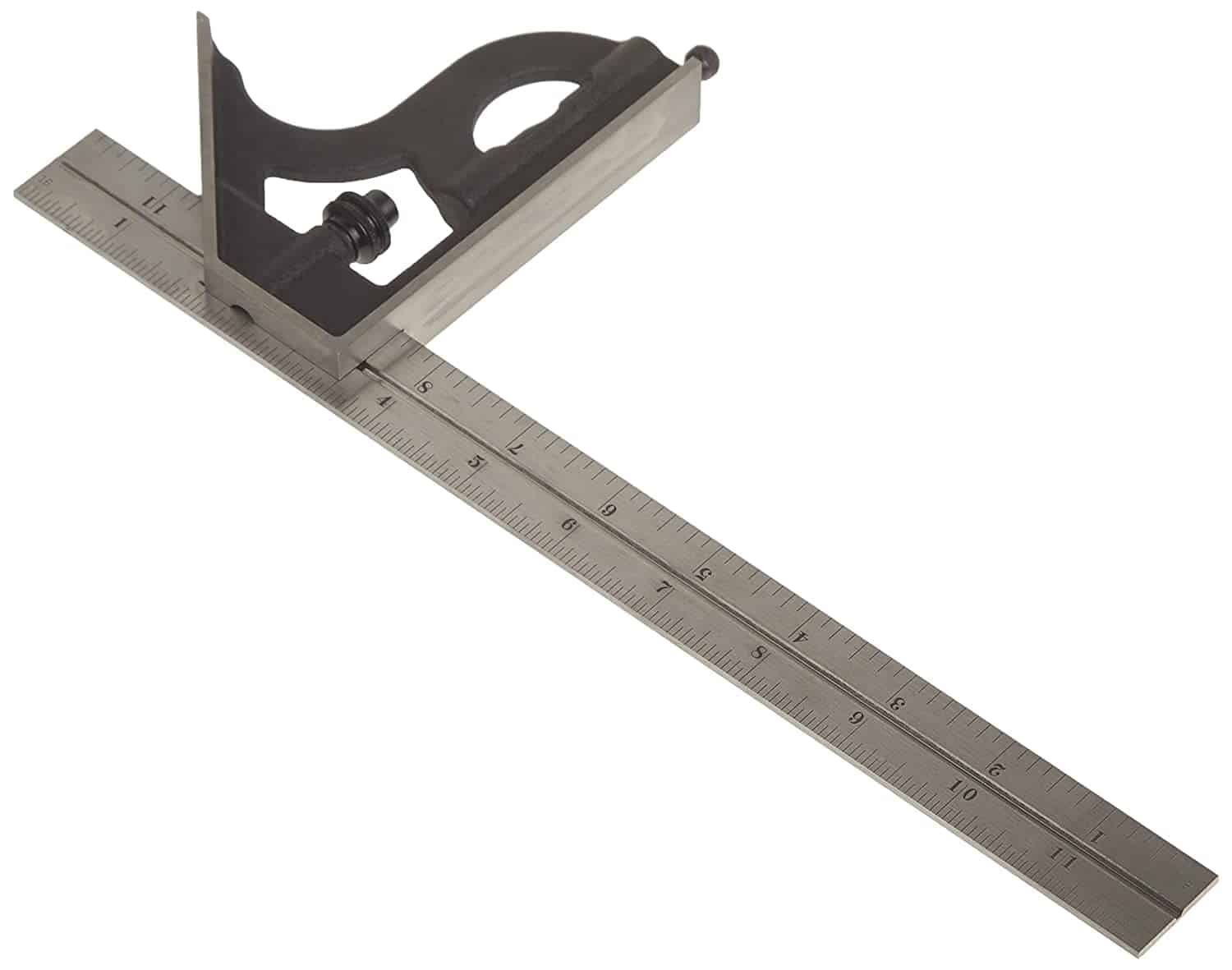 Most precise combination square- Starrett 11H-12-4R Cast Iron Square Head 12”