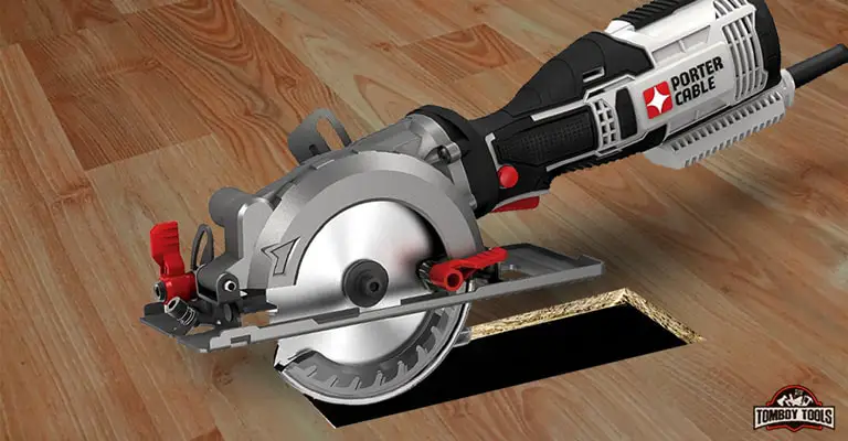 PORTER-CABLE 4-1/2-Inch Circular Saw, Compact