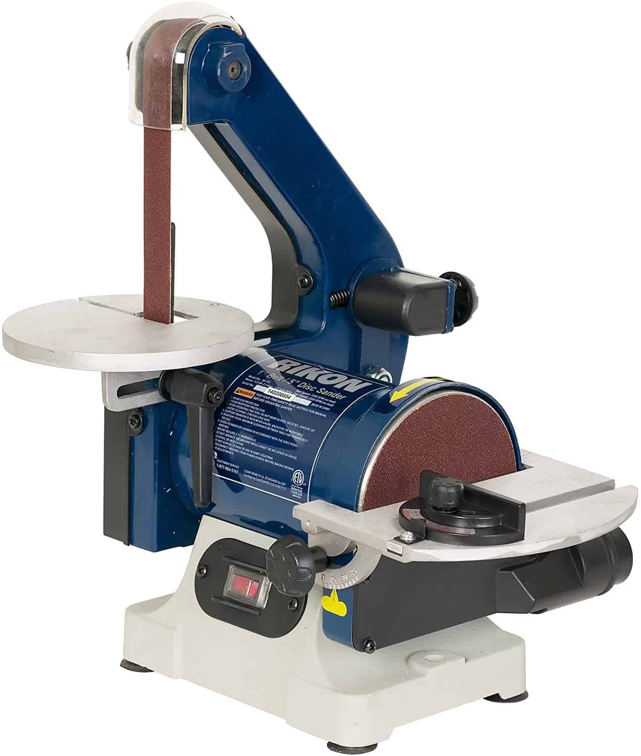 RIKON Power Pakakas 50-151 Beubeur kalawan 5 "Disc Sander