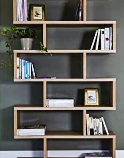 Standing bookshelve