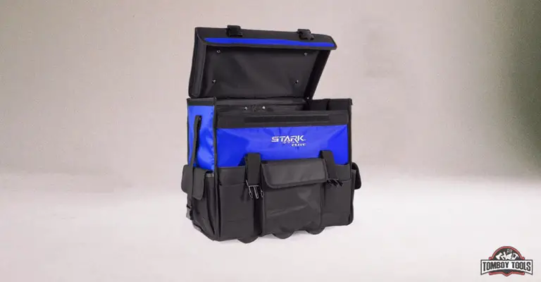 Stark 20" Rolling Wide Mouth Tool Bag