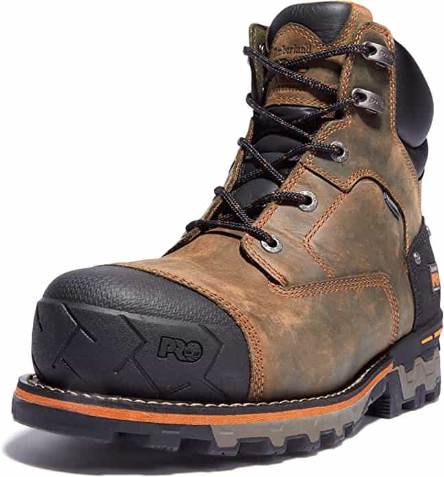 Timberland PRO erkaklar uchun Boondock 6 dyuymli suv o'tkazmaydigan izolyatsiyalanmagan ish botinkasi