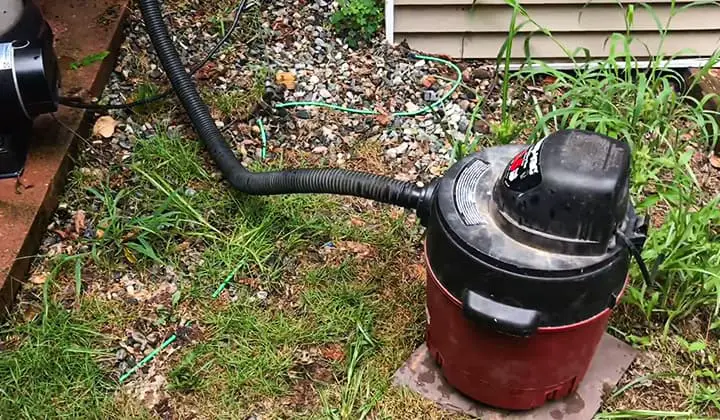 Using-A-Shop-Vac-For-Water-Pump
