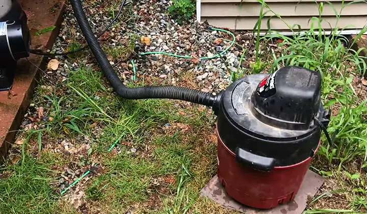 Përdorimi i-A-Shop-Vac-For-Water-Pump