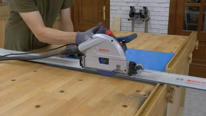 Using a table saw safely