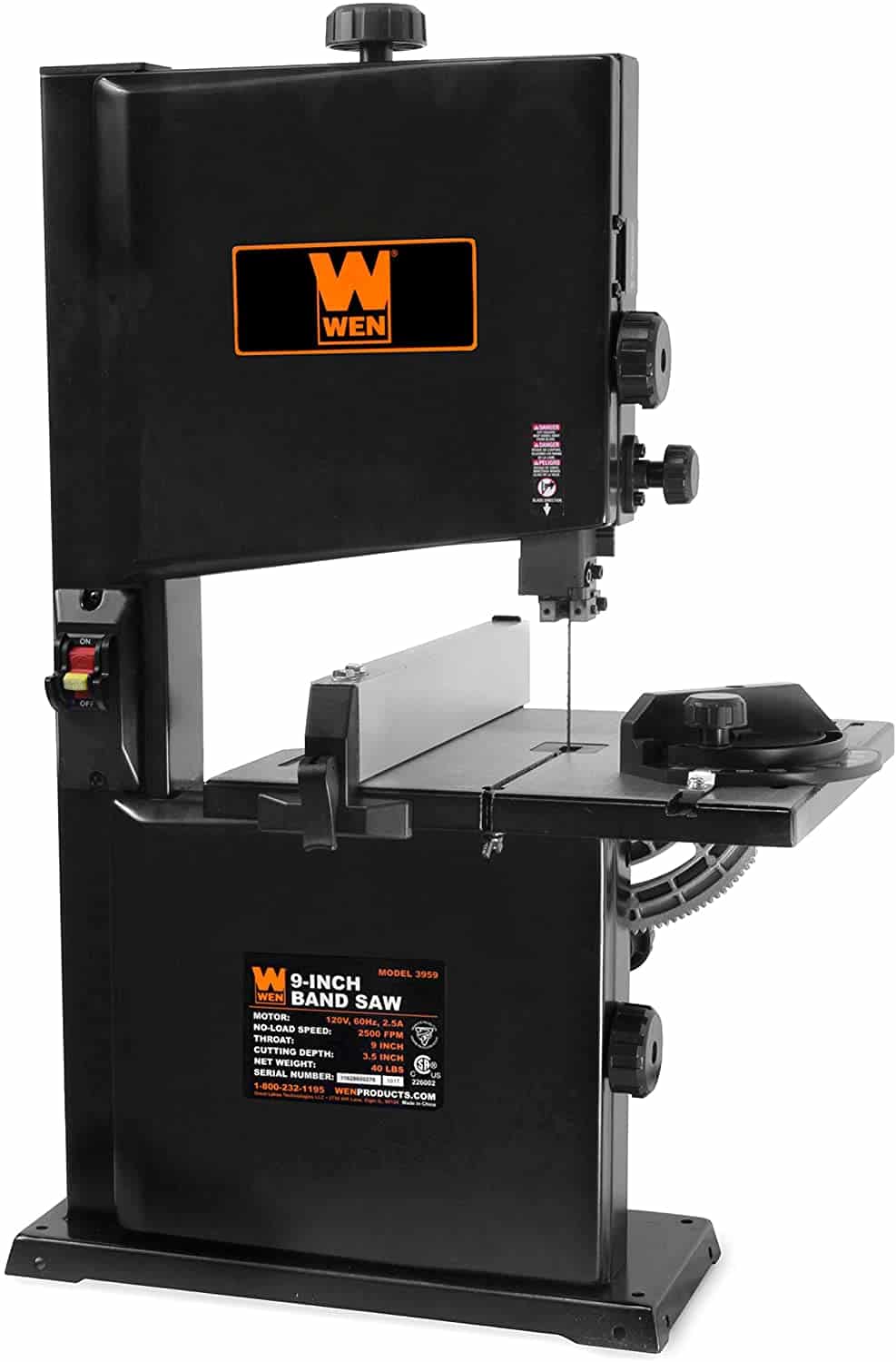 WEN Benchtop Band Saw