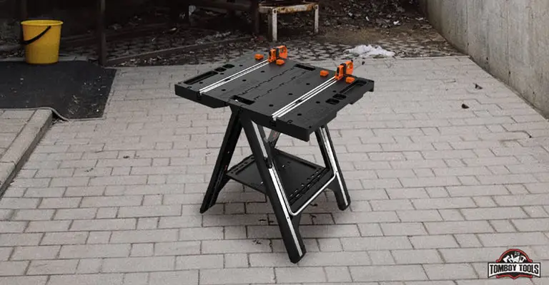 Jedwali la Kazi la Worx WX051 Pegasus & Sawhorse