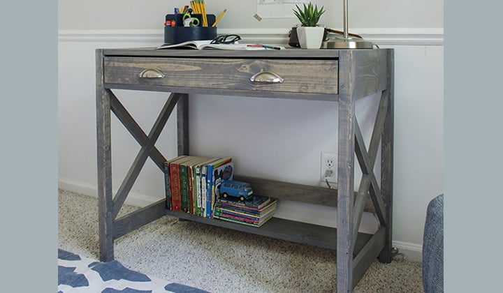 Leano la X-Frame-Desk-le-Drawers