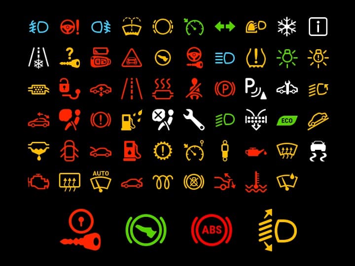 auto-dashboard-symbool-pictogram
