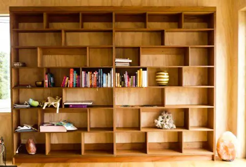 plywood bookcase 2