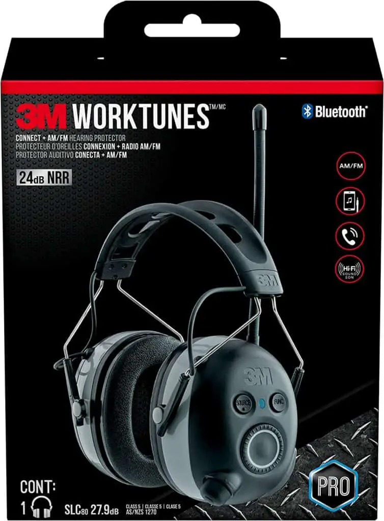 Protector auditivo 3M WorkTunes Connect + AM/FM