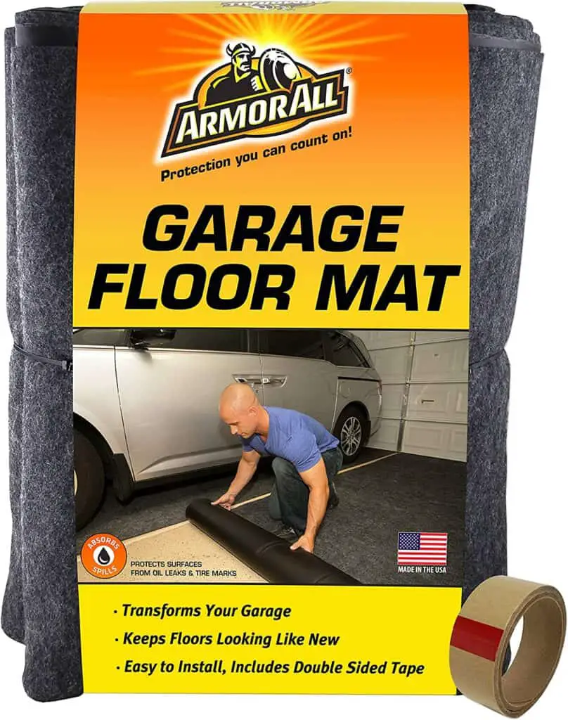 Armor All AAGFMC17 Charcoal 17' x 7'4" Garage Floor Mat