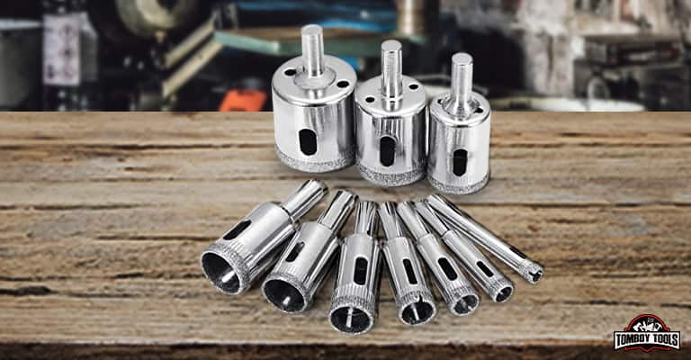 BLENDX Diamond Drill Bits for Glass and porcelain, ceramic tile